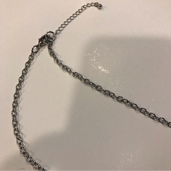 Layered teardrop necklace red - Picture 3 of 6